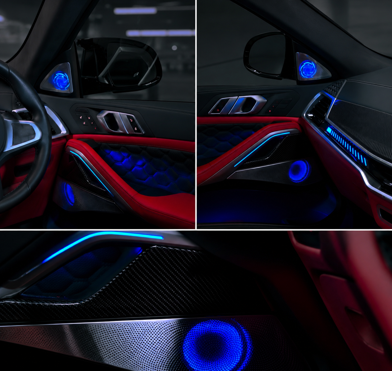 BMW X5 G05 SPEAKER AMBIENT LIGHTING UPGRADE (INC.FITTING) (BOWERS & WILKINS)
